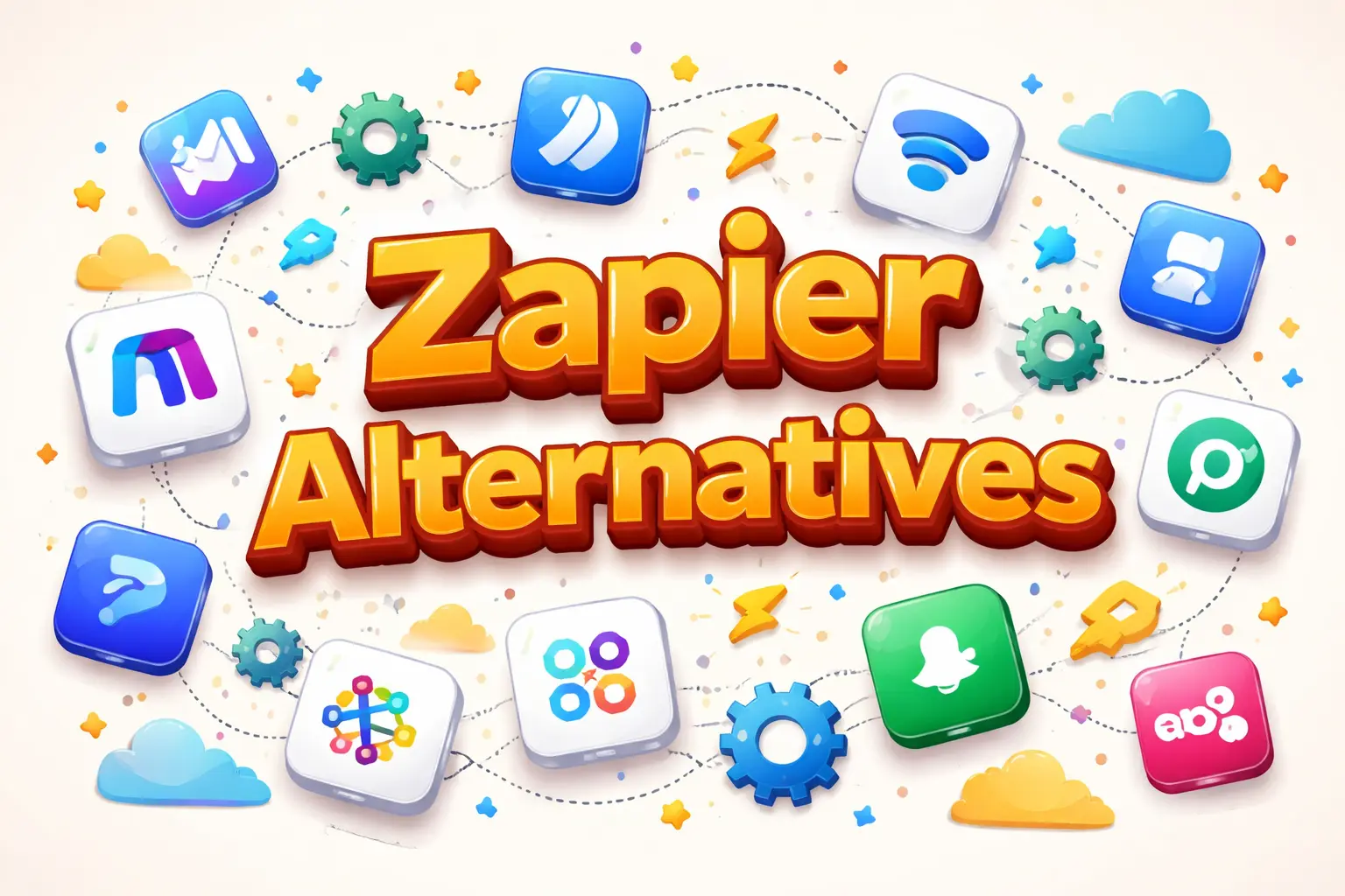 Illustration representing AI SEO tools and search optimization